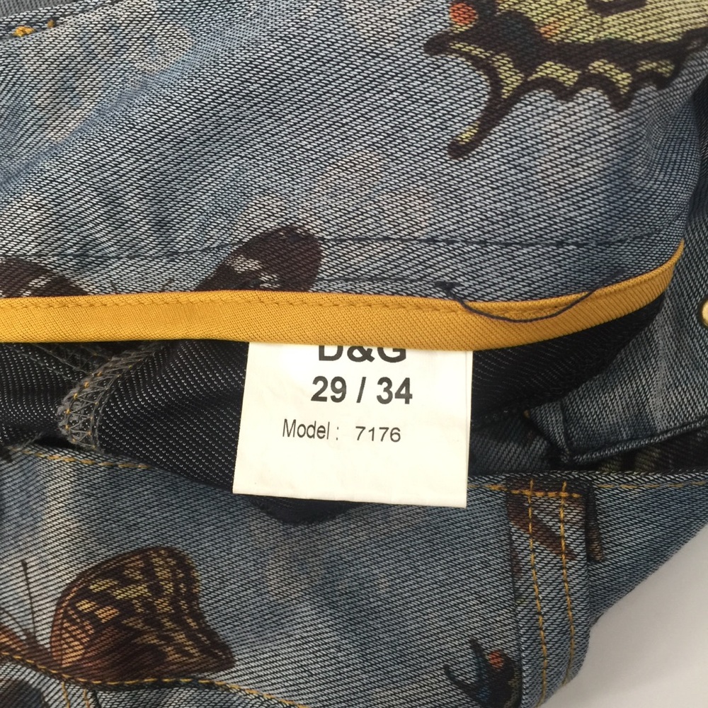 Dolce & Gabbana Butterfly Skinny Jeans - Picture 7 of 7